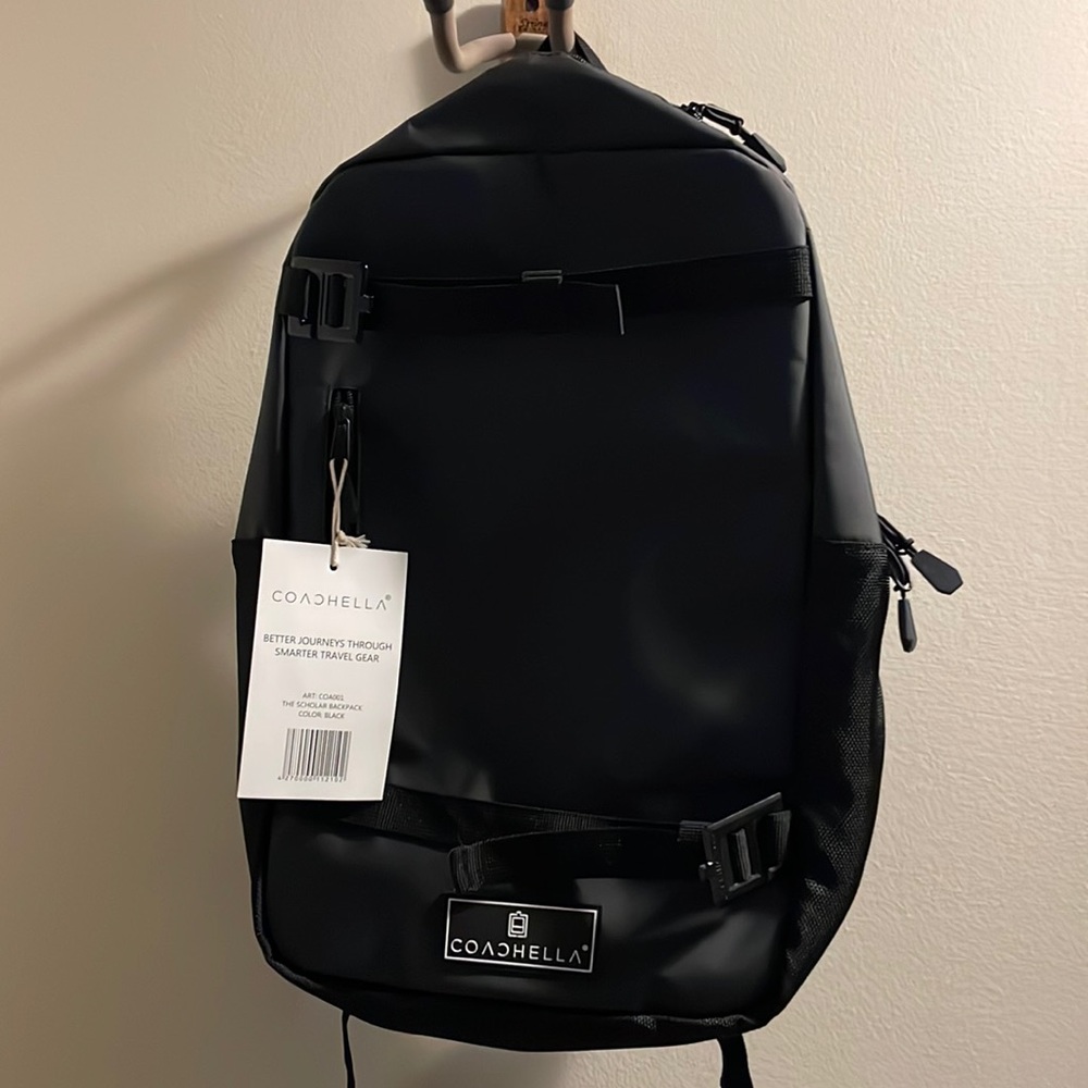 New Years Sale 🎒COACHELLA Unisex Black Laptop Bag